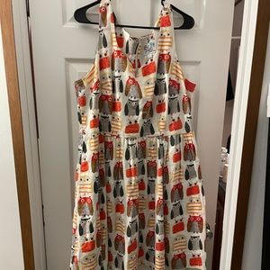 Bea and dot by ModCloth owl dress 1x
